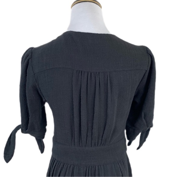 Free People SZ S Love Of My Life Black MIDI Dress - Picture 8 of 10